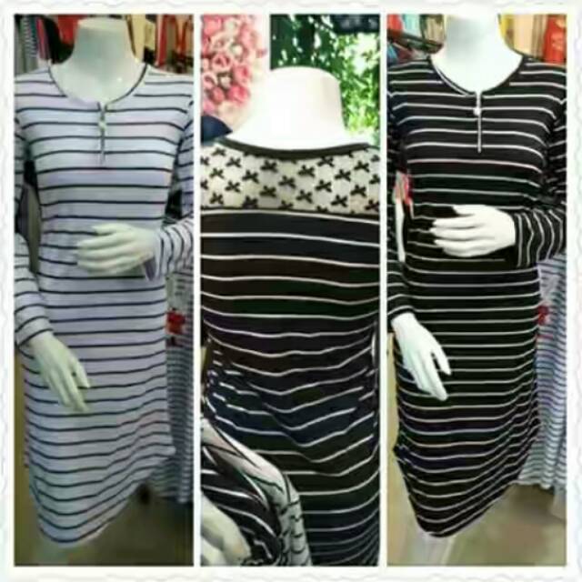 STRIPE DRESS& SWEATER ADIDAS
