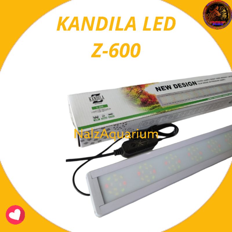LAMPU LED KANDILA Z600 24W LAMPU AQUARIUM AQUASCAPE