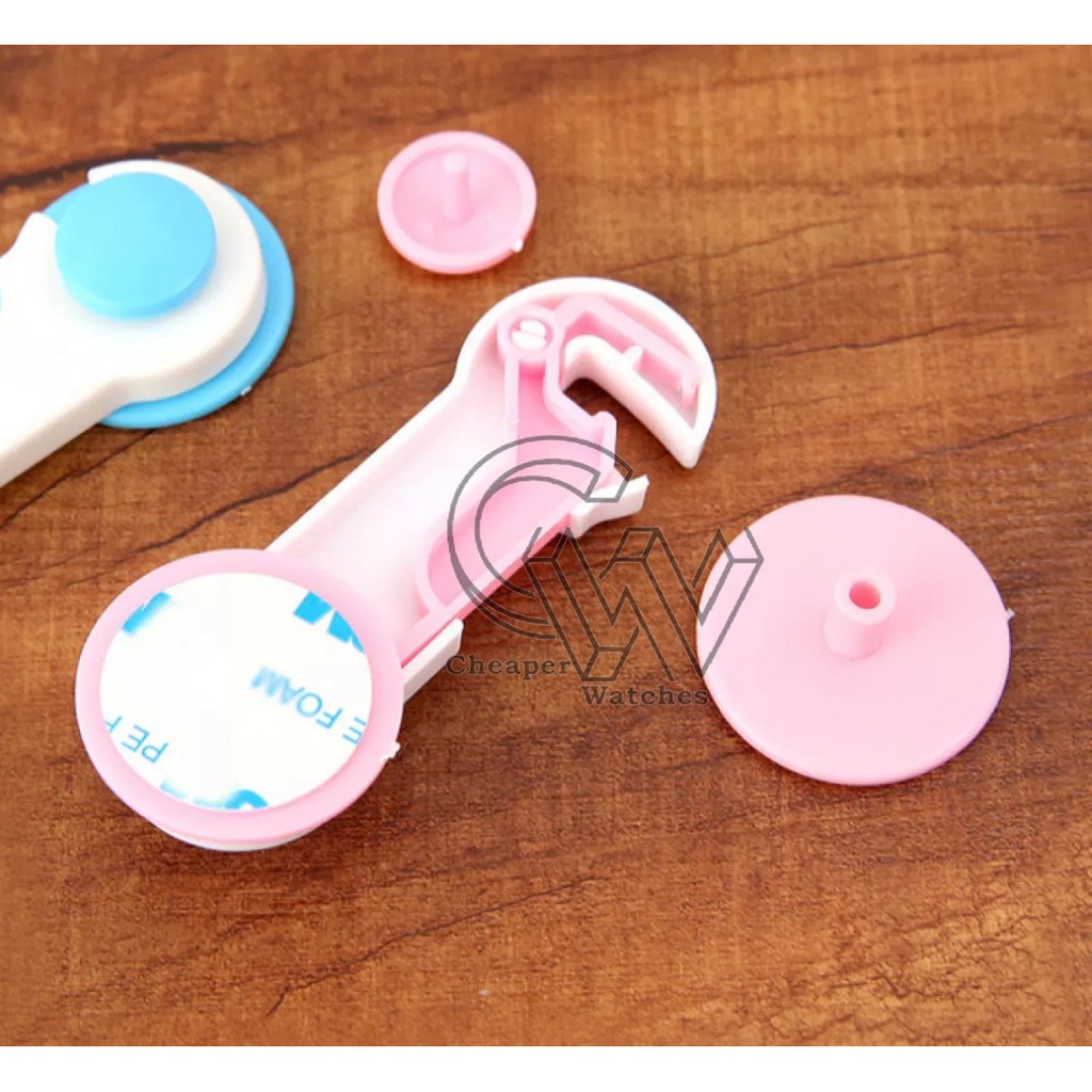 Cheaper-Kunci Pengaman Pintu Jendela Safety Baby Locker Lock Lemari Laci Kulkas Microwave