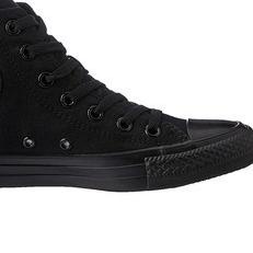 ☺ Sepatu converse hitam polos tinggi all star original sneakers premium pria wanita full black ➽