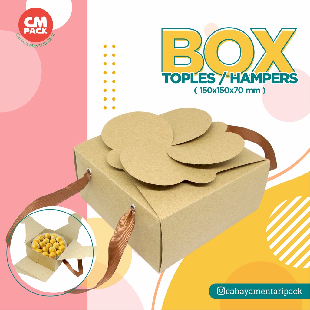 

BOX HAMPERS KUE KERING (1 PACK ISI 10 PCS)