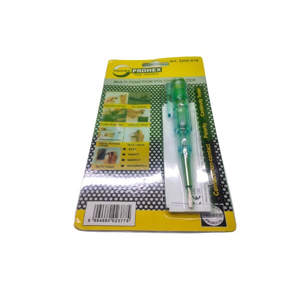 OLS Prohex Tester Obeng Tespen Obeng Test Pen AC Multi Function Voltage