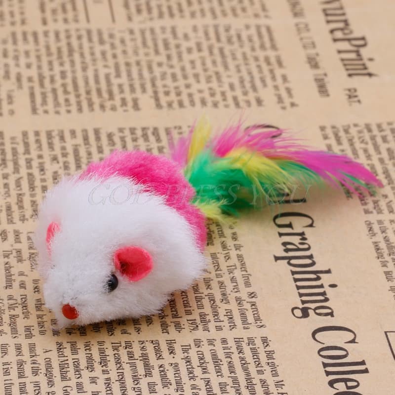 Cat Toy - Plush Furry Mouse