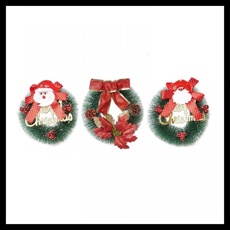 

Best Seller Hiasan Krans Natal Merry Christmas Salju / Accesories