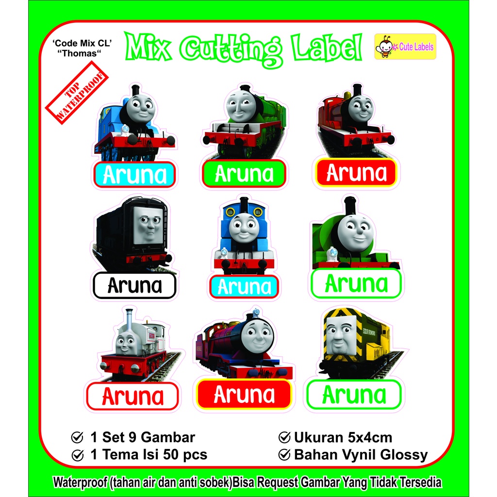 

Mix Cutting Label THOMAS
