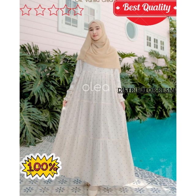 ALEENA DRESS MOTIF BY OLEA GAMIS TERBARU 2022