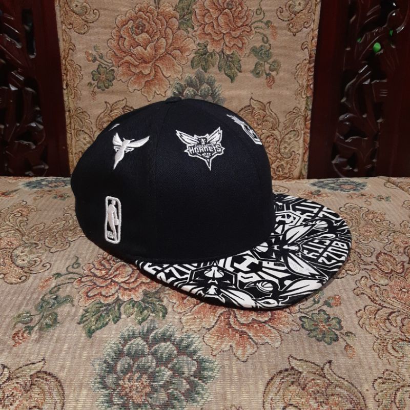 Topi Snapback NBA Buzz City Charlotte Hornets Original Second