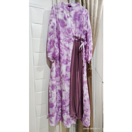 Gamis Tiedye/pelangi Extu