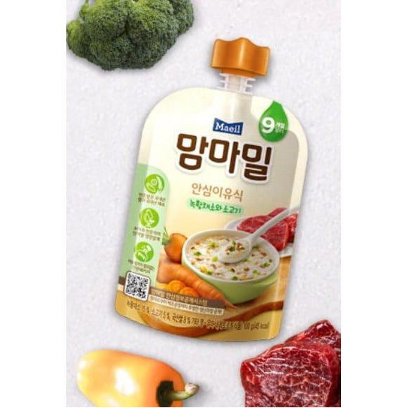 

ROMAN MAEIL POUCH FOOD VEGGIE & BEEF 9+
