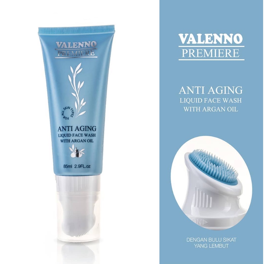 Valenno Premiere Anti Aging Face Wash with Argan Oil 85 ml