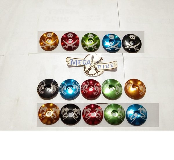 TOP CAP ALLOY TUTUP STEM HEADSET fork SEPEDA MTB lipat balap gunung