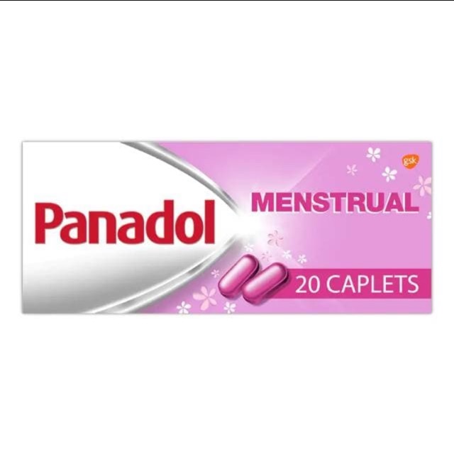 Panadol Menstrual, 20 tablets (Import Singapore)