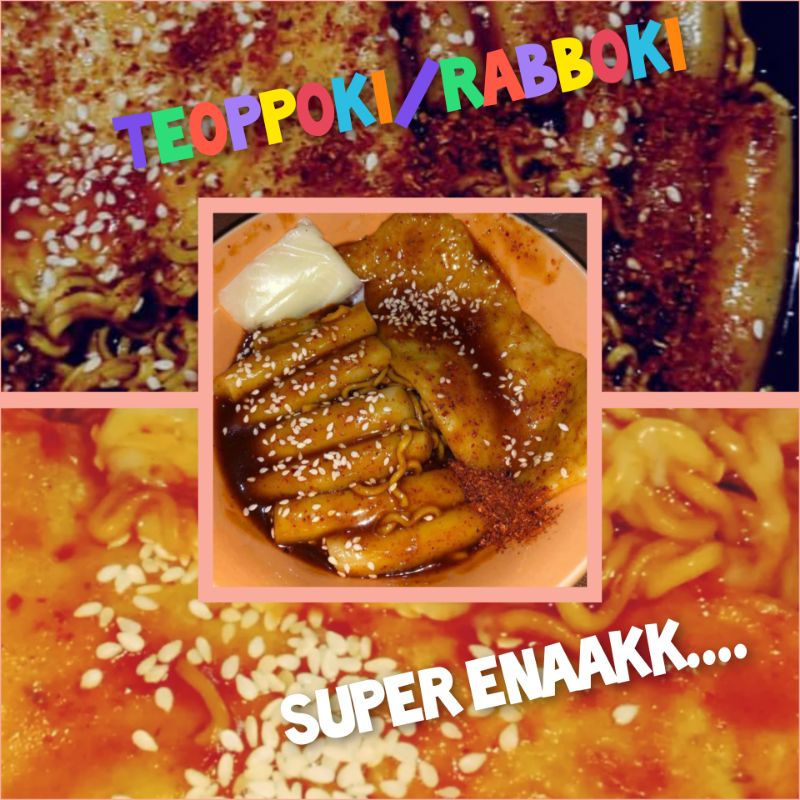 

TEOPPOKI/RABBOKI DENGAN RASA GAK KALAH DENGAN RESTORAN SUPER ENAKKK