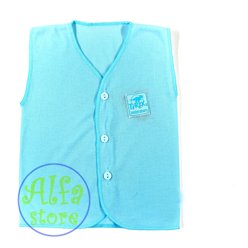 3 PCS BAJU BAYI NEWBORN LENGAN KUTUNG MERK TIREX-3