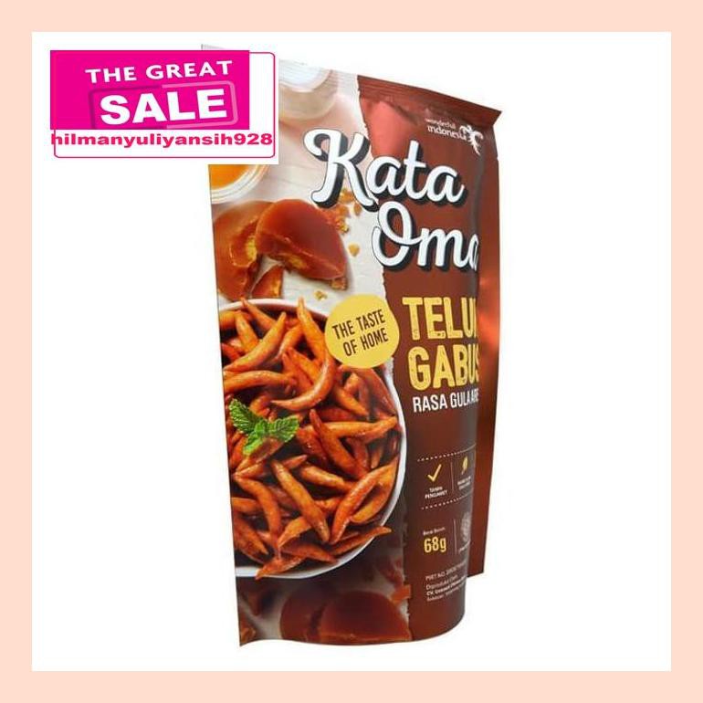 

S50Mra Buy 1 Get 1 Free - Kata Oma Telur Gabus Varian Gula Aren - 68Gr Ret05Vh