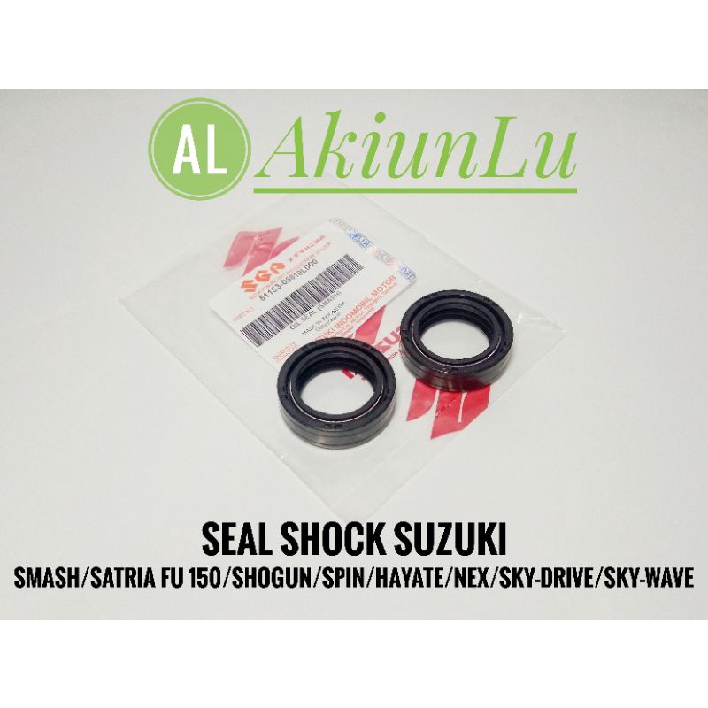 SEAL SIL SHOCK DEPAN SUZUKI SMASH/SATRIA FU 50/SHOGUN/SPIN/SKY-DRIVE/SKY-WAVE/HAYATE/NEX