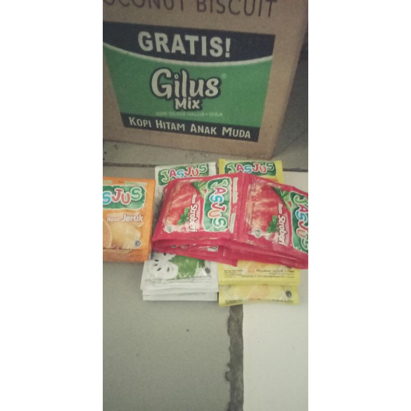 

assalammualikumjajusserbukanekarasabuah/1rencengisi10saset7gram