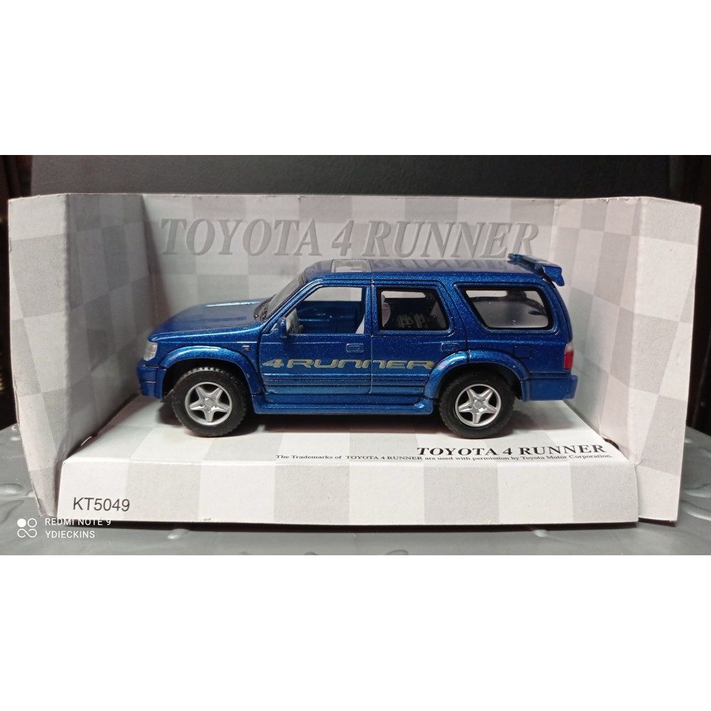Diecast Kinsmart Toyota 4Runner - Blue 