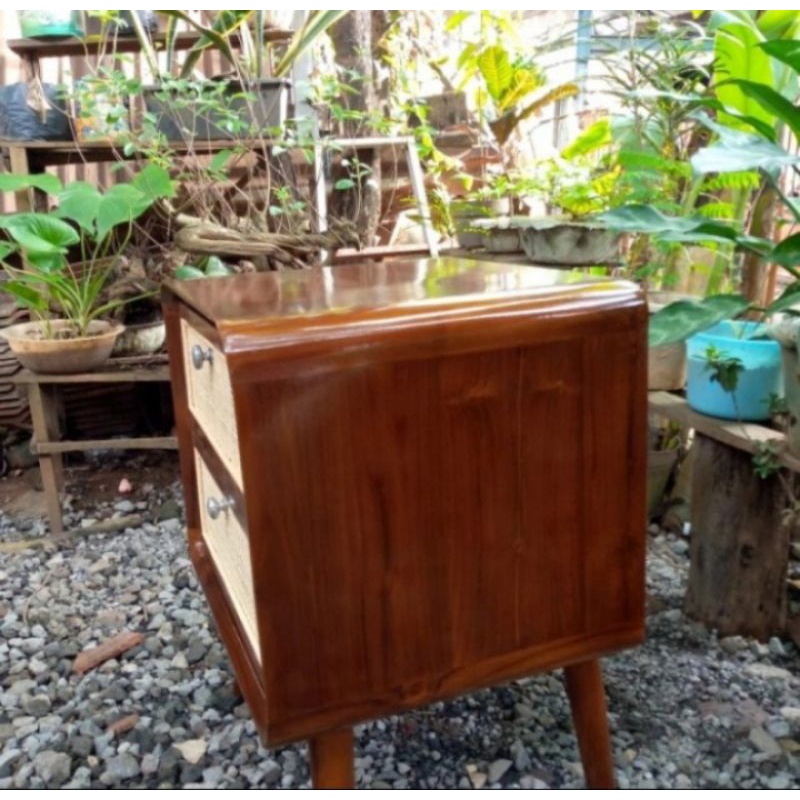 Jual Nakas Retro Laci Minimalis Kayu Jati Shopee Indonesia