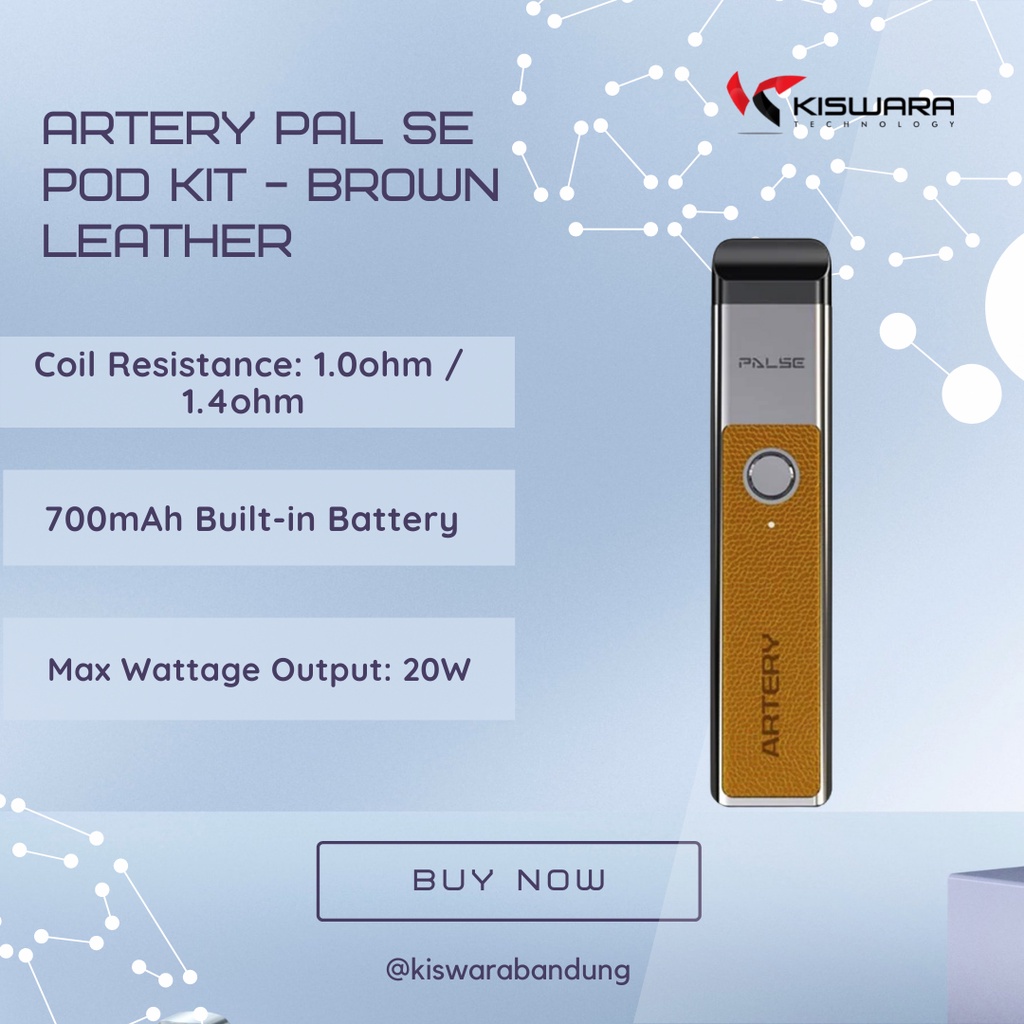 Artery PAL SE Pod Kit - BROWN LEATHER [Authentic]