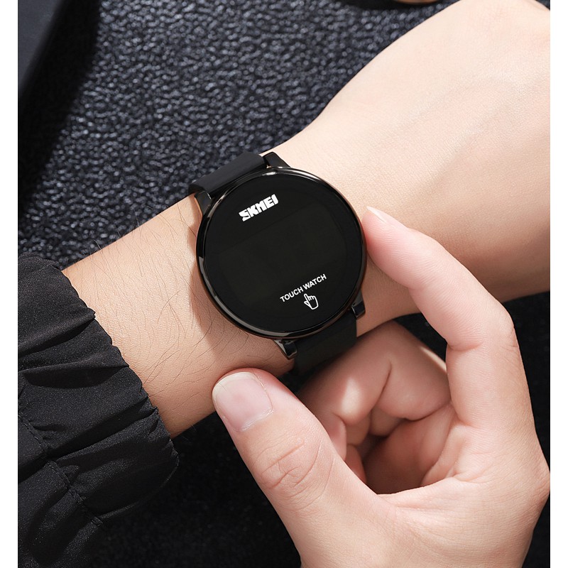 SKMEI 1842 Jam Tangan Pria Wanita Digital Sport Watch Touch Screen LED Display Tali Rubber WATCHKITE WKOS