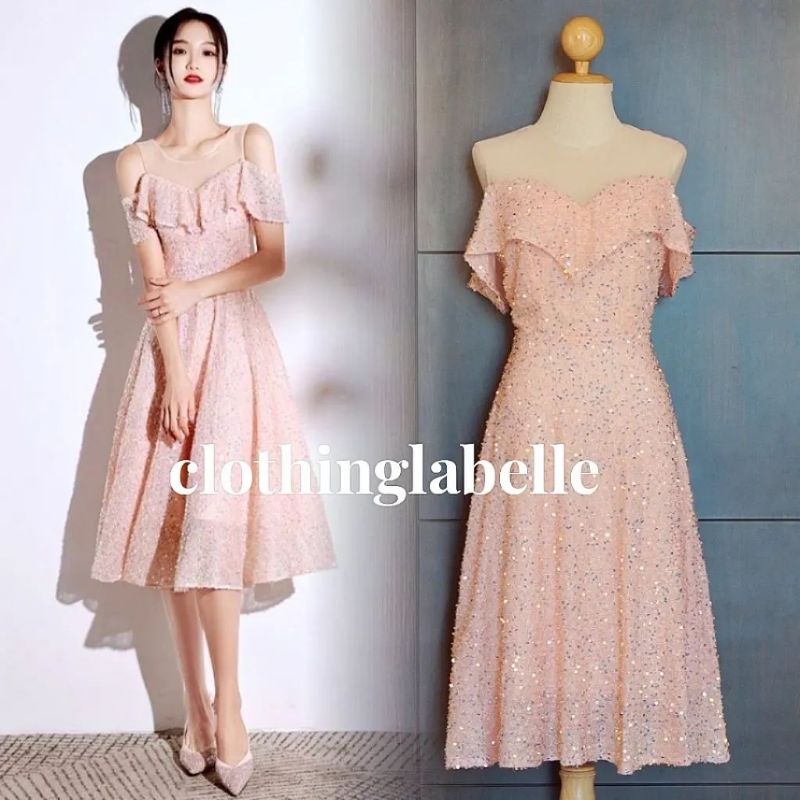 Sabrina Sequin Party Dress