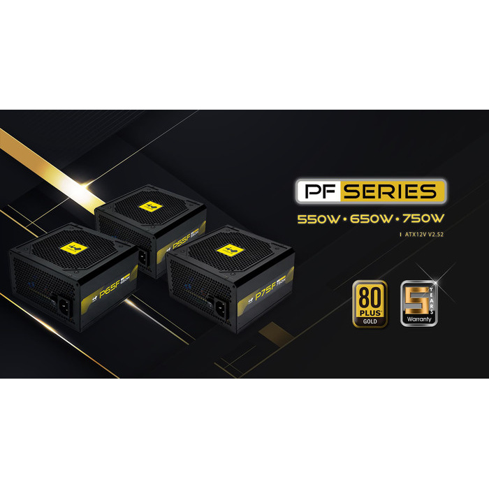 PSU INWIN P55F - 550W 80+ GOLD - POWER SUPPLY INWIN 550W GOLD