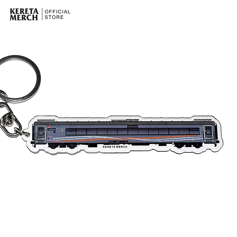 KERETA API MAINAN MINIATUR GANTUNGAN KUNCI KEYCHAIN GERBONG K1 SS KAI SOUVENIR HADIAH KADO ANAK