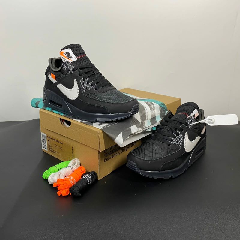 Nike Air Max 90 Off White Black White