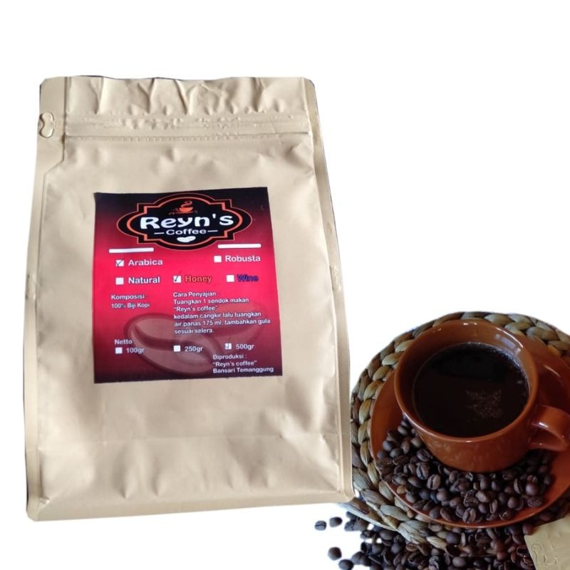 

Reyn's Coffee Kopi Arabika Asli Lereng Sindoro Temanggung 500 gram