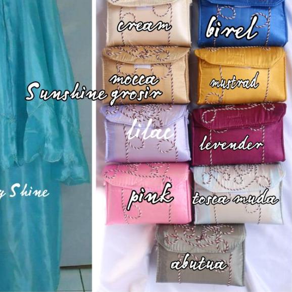 mukena parasut/mukena traveling