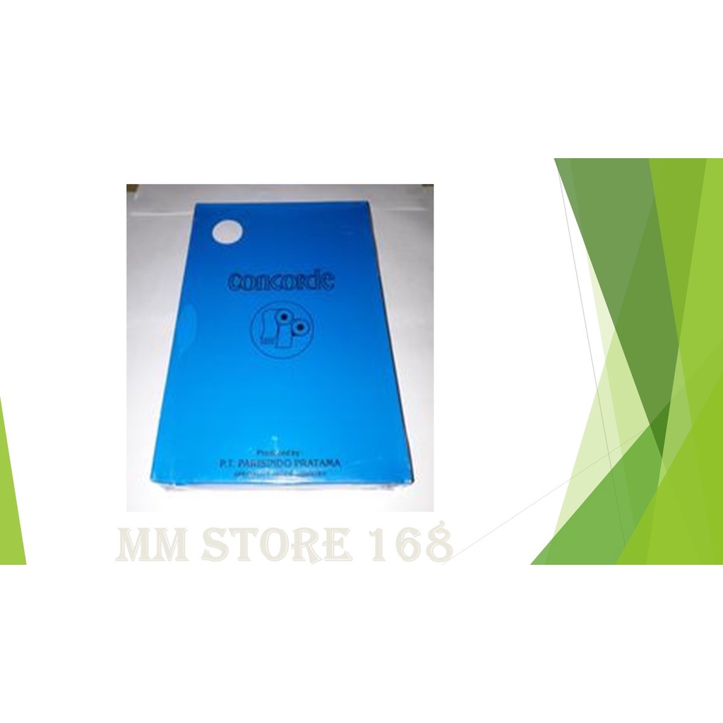 

Kertas Concorde 90 gr Ukuran A4 Type 82501 ( Isi 250 lembar )