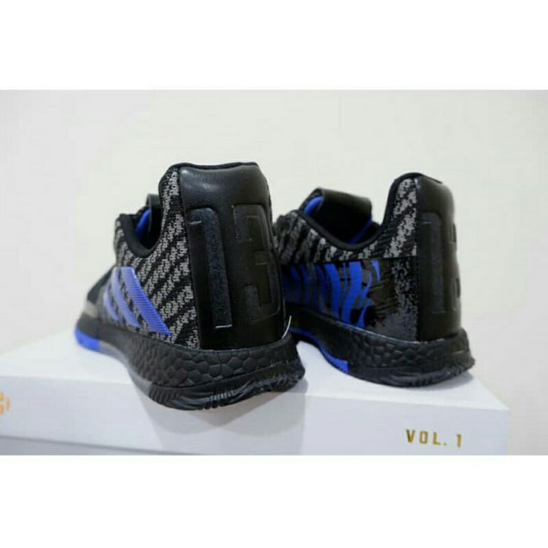 SEPATU BASKET ADIDAS HARDEN3 LOW BLACK ACTIVE BLUE