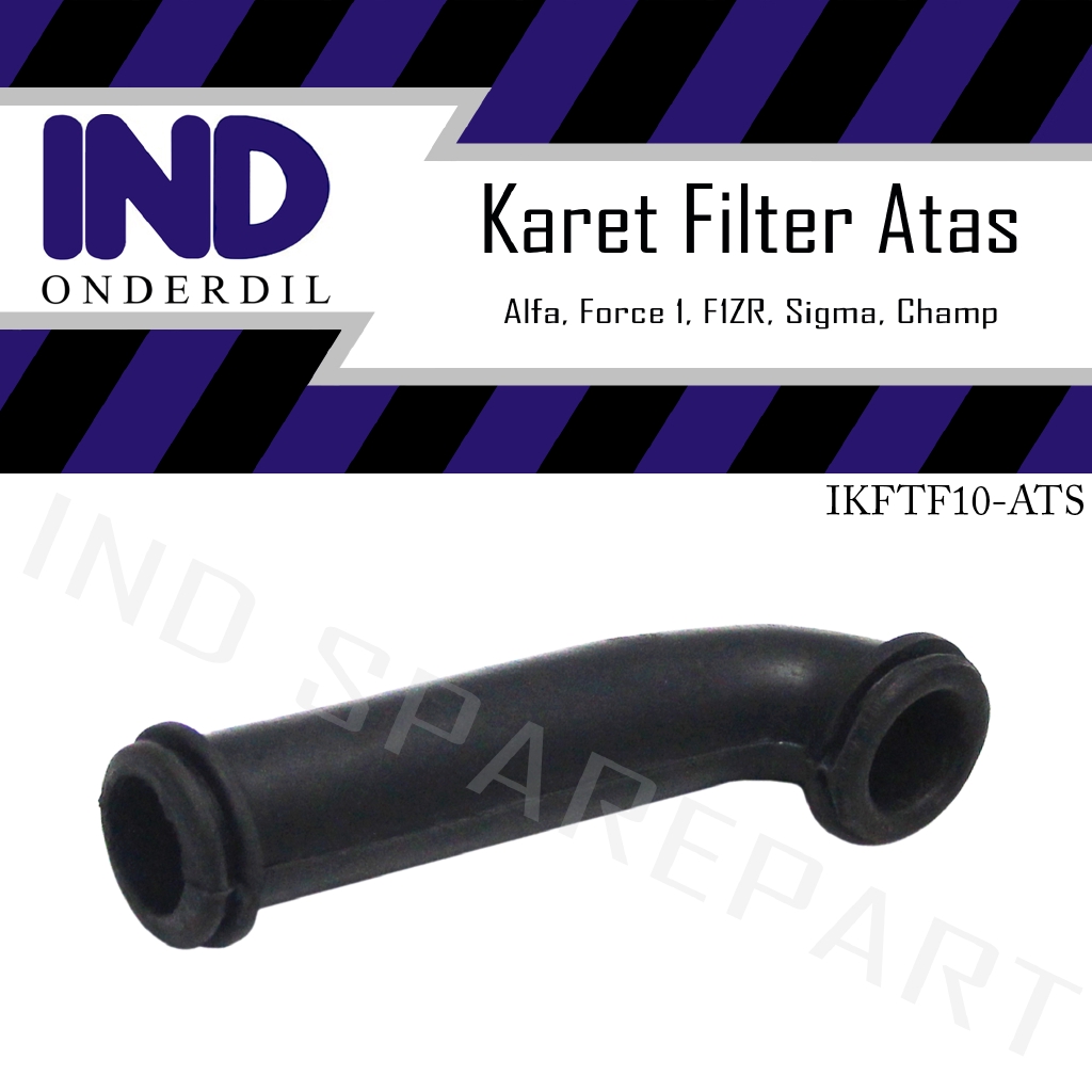 Karet Joint Box Filter Udara-Hawa Karburator-Karbu Atas Yamaha Force 1/F1ZR-F1 ZR/Alfa/Sigma/Champ