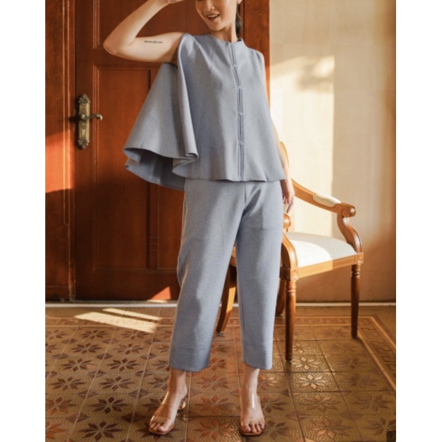 Maven Forry - Fox Set in Pigeon Blue (Preloved)
