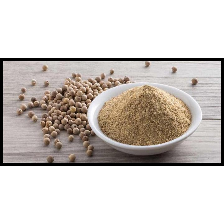 

Lada Putih Bubuk Murni 1Kg /Merica Bubuk /Pure White Pepper Powder 1Kg