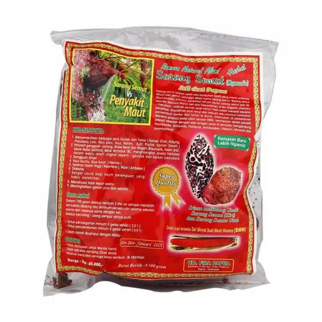 Sarang Semut Asli Papua 100 gram - UD. FIRA PAPUA Agen Distributor