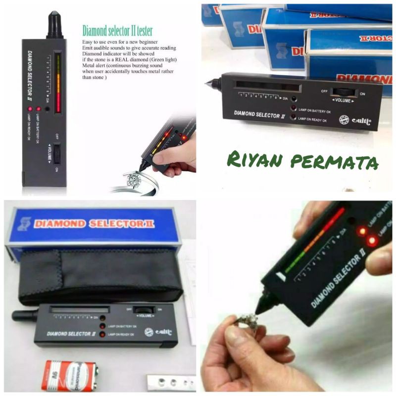 Diamond selector II alat ukur kekerasan  batu permata
