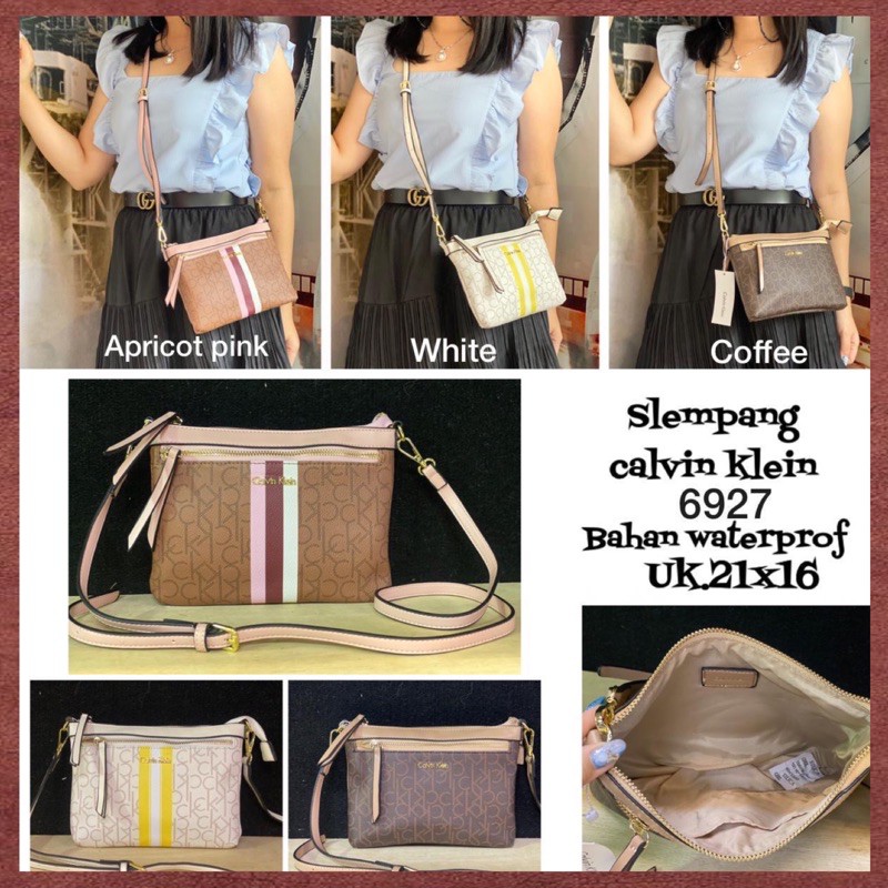 NEW TAS WANITA | CALVIN KLEIN CLASSIC SLING BAG WATERPROOF