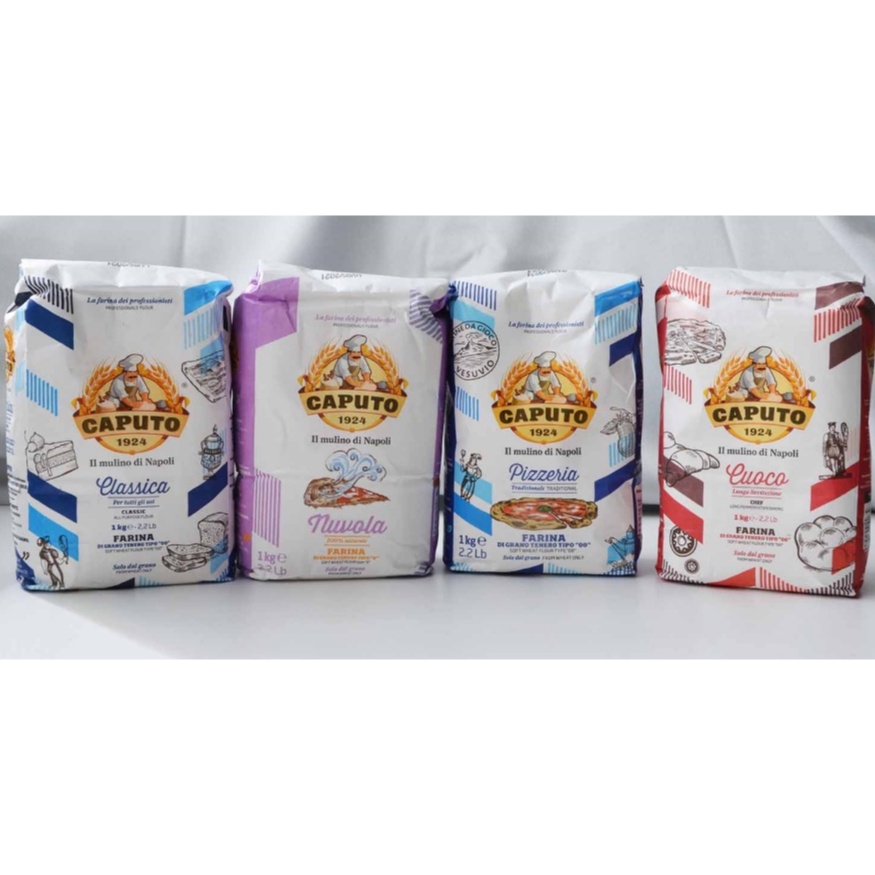 

CAPUTO PIZZA FLOUR TIPO 00 / NUVOLA AIRY & FRAGRANT CRUSTS FLOUR 1KG