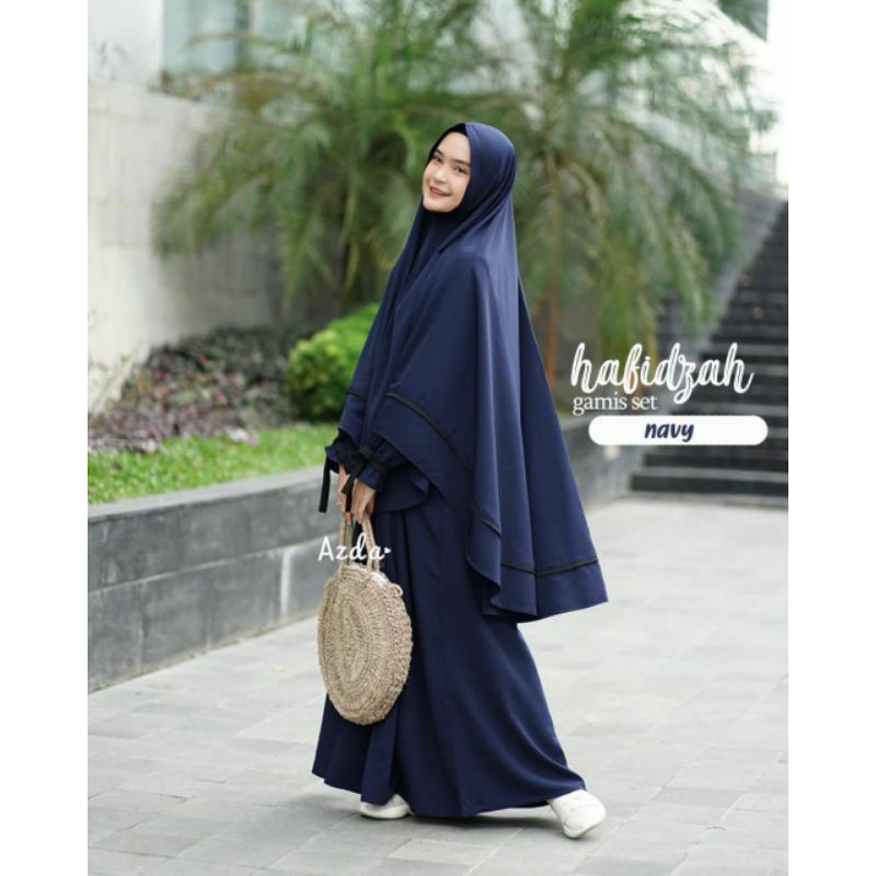 Gamis Set Syar'i Hafidzah free Cadar