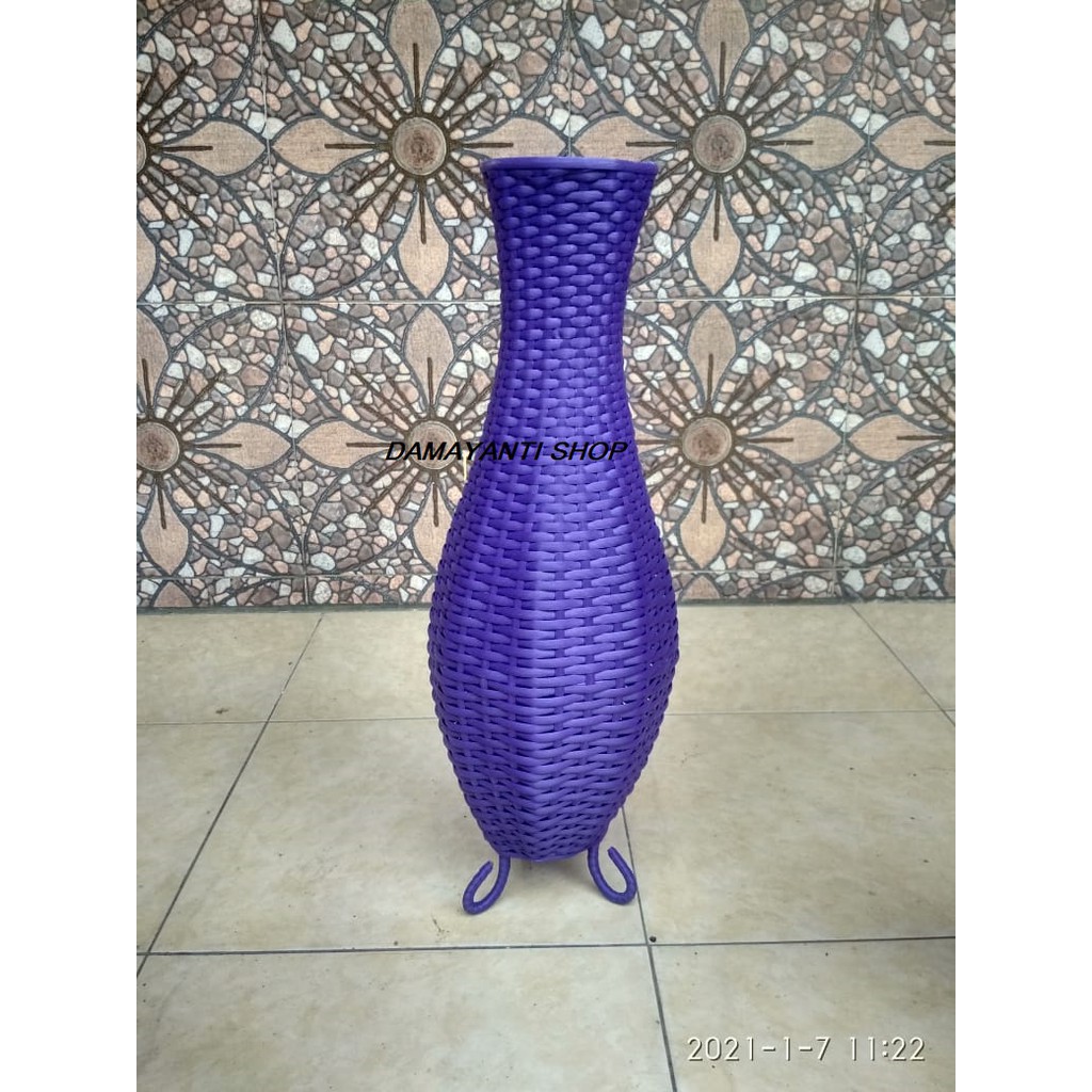 PROMO RAMDHAN POT GUCI ROTAN SINTETIS (Guci)