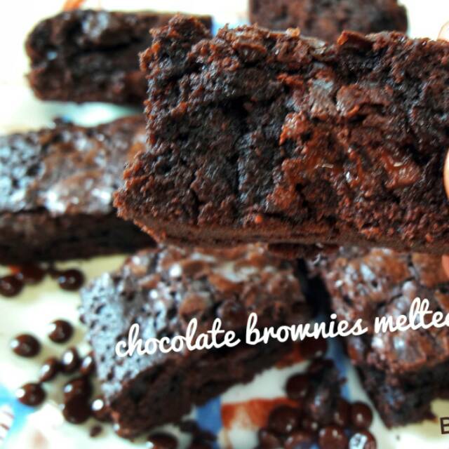 

Brownies Melted Chocolate