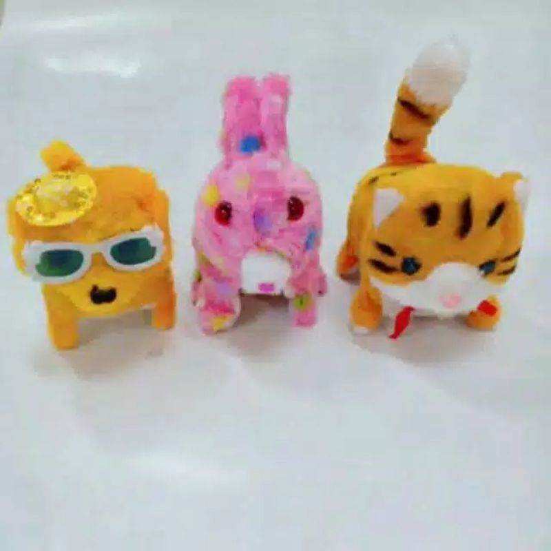 Mainan Robot Anak Kucing Baterai