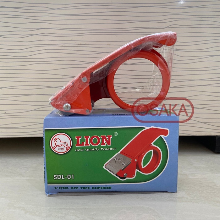 

Bergaransi Dispenser Lakban 48Mm / 2 Inch / Tape Cutter Besi Lion Sdl 01 Trendi