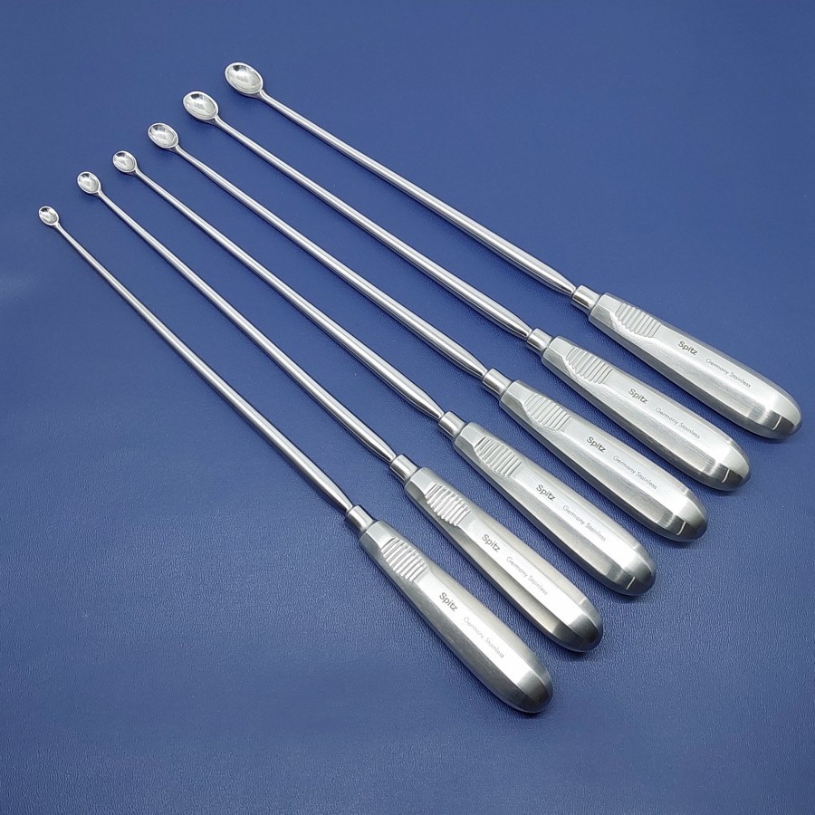 Alat Medis Alkes Schröder Uterine Scoops 30 cm|Spitz|Bone Curette|Alat Operasi Tulang|Finishing Premium