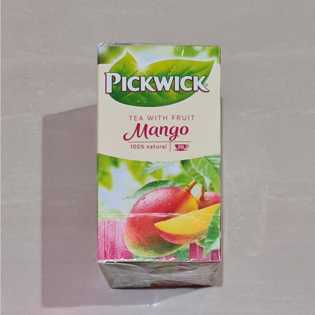 Teh Pickwick Tea With Mango Fruit 100% Natural 20 x 1.5 Gram