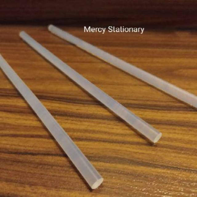 

Refil Lem Tembak bening Kecil - Glue Gun Refill isi ulang alat perekat kantor