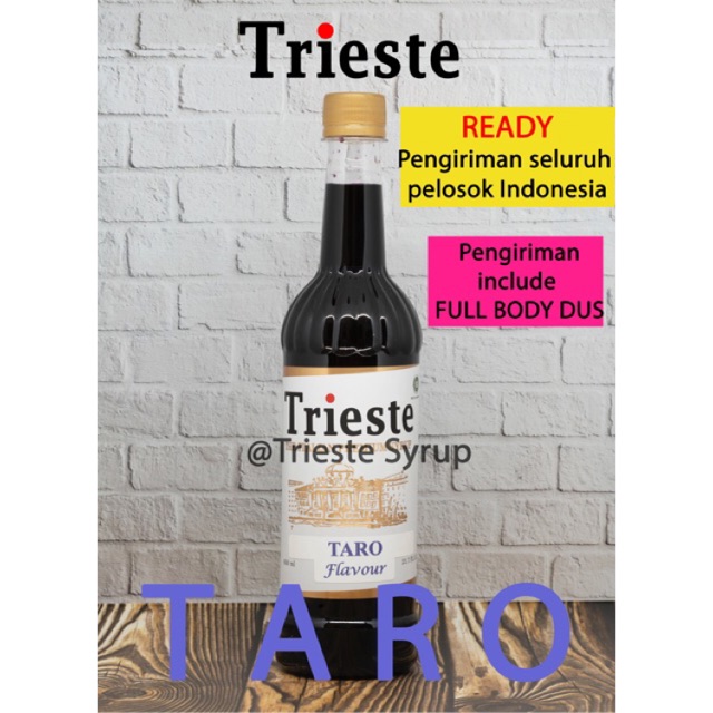 

Trieste Syrup Rasa Taro