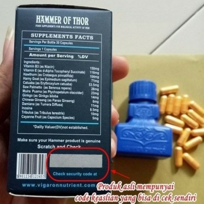 Hammer Thors Of Asli Original Obat Stamina Pria Italy
